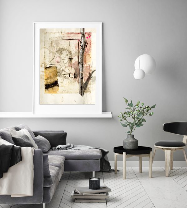 Looking for magic sounds print by Julie Bidstrup