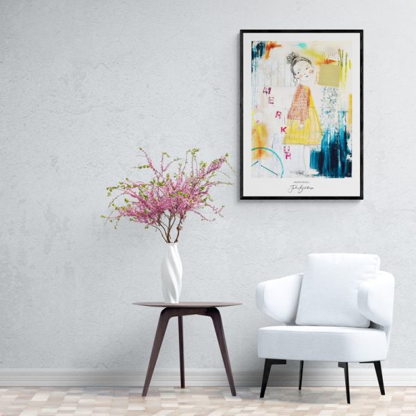 Mercury Road Poster by Julie Bidstrup