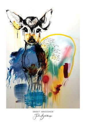 Sweet Innocence poster by Julie Bidstrup