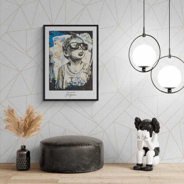 Piece of me poster by Julie Bidstrup