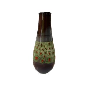 Window Murrine #29 glass vase by Keith Rowe