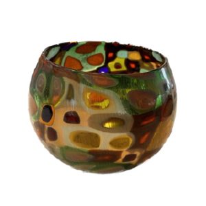 After Rain #55 glass vase by Keith Rowe