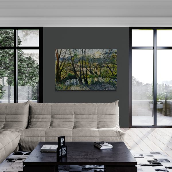 Dusk on the Namoi by Agnes Bruck