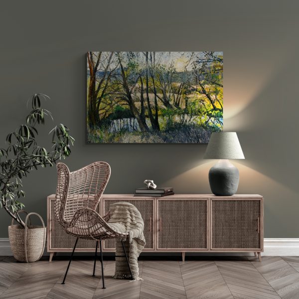 Dusk on the Namoi by Agnes Bruck