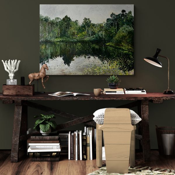 The River at Gundy by Agnes Bruck