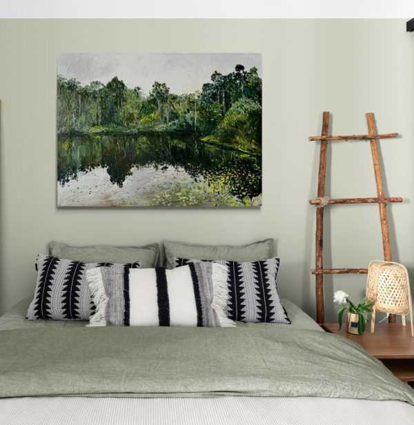 The River at Gundy by Agnes Bruck