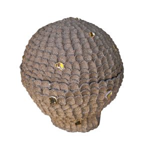 Dark Stone Ware Egg III by Joseph Turrin