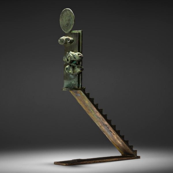 Decisions of entry back view sculpture by Larissa Gray