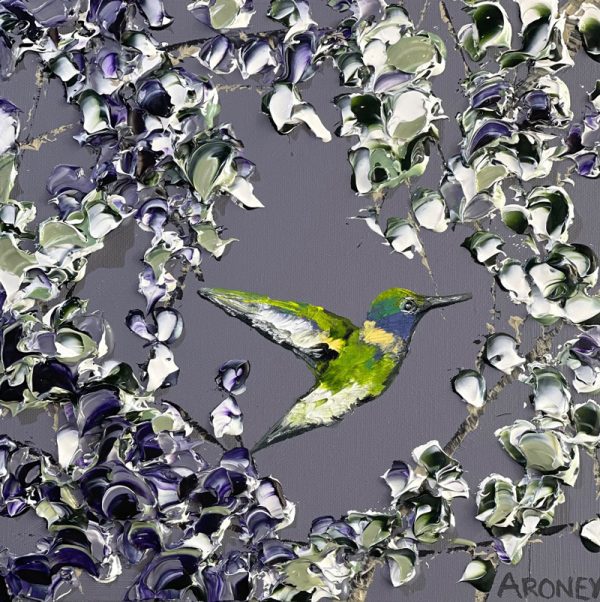Magic Garden #9 - Painting by Felicia Aroney