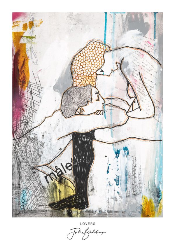 Fuck You Poster by Julie Bidstrup