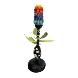 Rainbow Banksia sculpture by Lisa Hölzl