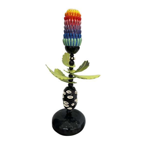 Rainbow Banksia sculpture by Lisa Hölzl