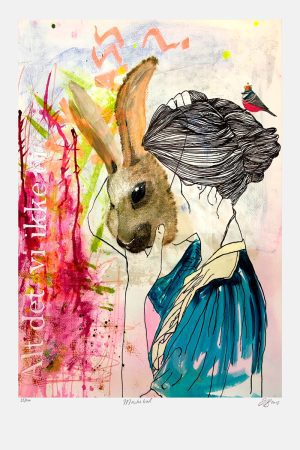 Masquerade Ball Giclee Print by Julie Bidstrup