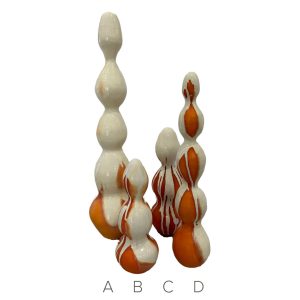 Jules Irving Ceramic earthenware no. 3 A-D