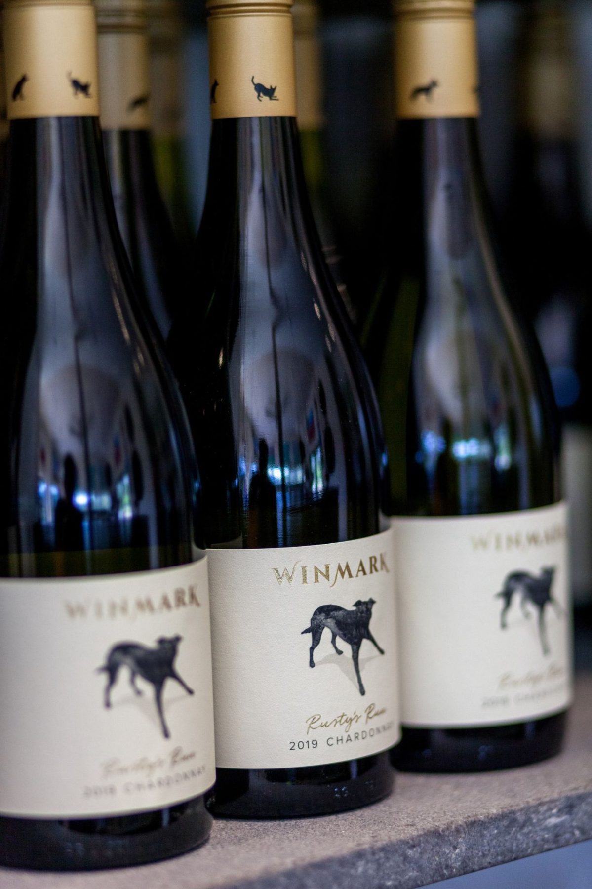 3 bottles of Rusty's Run wines from Winmark wines