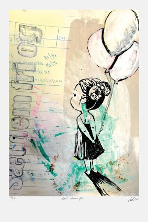 Set them free and join them Giclee Print by Julie Bidstrup