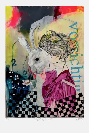 Hurry Carefully Giclee Print by Julie Bidstrup