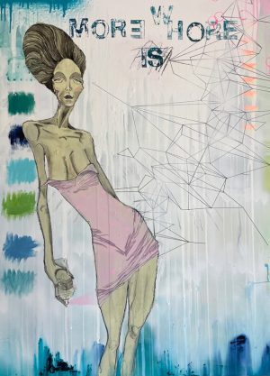 The Bird Girl Giclee Print by Julie Bidstrup