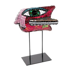 Flying Fish (Gold Fish) sculpture by Deborah Halpern