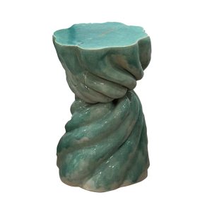 Turquise table by Sophia Goldschmidt