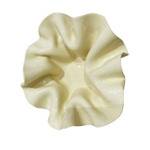 Top view of Wave Tray Sculpture by Jessica Sellinger, currently exhibiting at Winmark Wines Art Gallery, Broke Hunter Valley