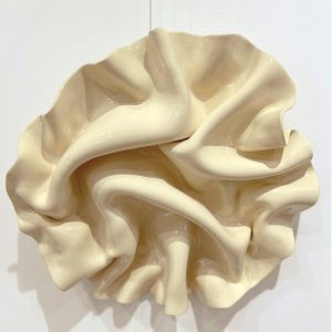 Wave Wall Sculpture by Jessica Sellinger, currently exhibiting at Winmark Wines Art Gallery, Broke Hunter Valley