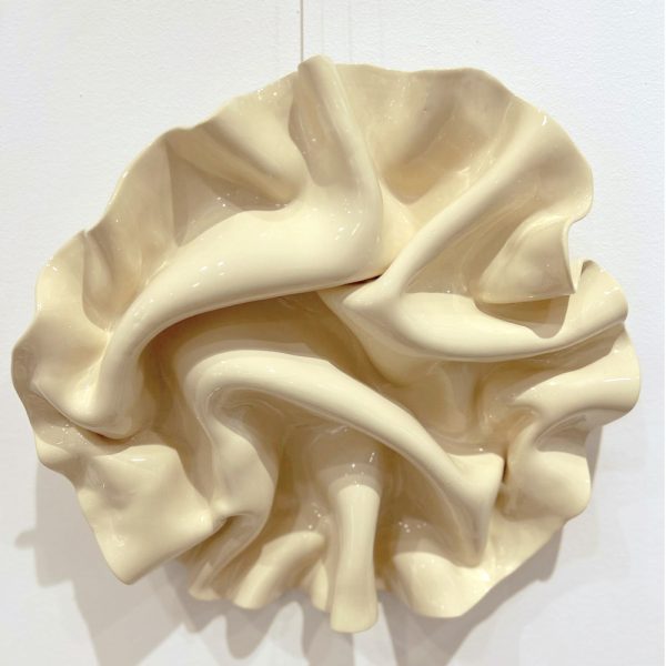 Wave Wall Sculpture by Jessica Sellinger, currently exhibiting at Winmark Wines Art Gallery, Broke Hunter Valley