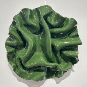 Wave Wall Sculpture by Jessica Sellinger, currently exhibiting at Winmark Wines Art Gallery, Broke Hunter Valley