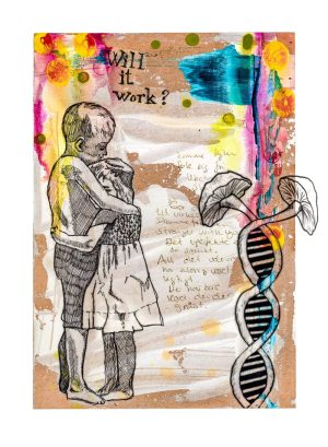 Hug Giclee Print by Julie Bidstrup