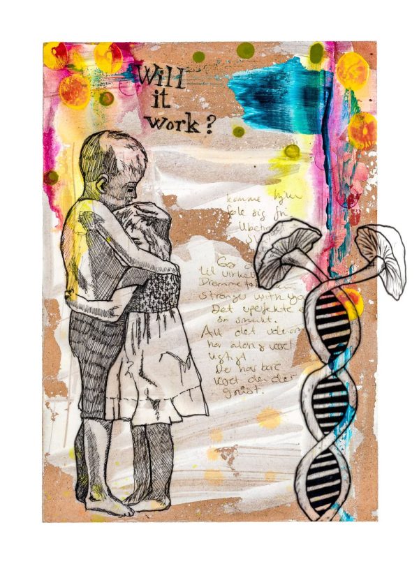 Hug Giclee Print by Julie Bidstrup