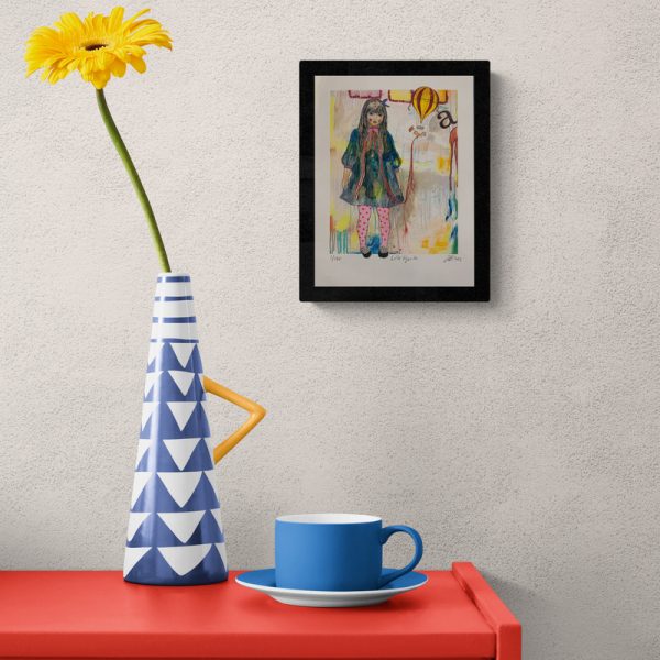 Limited edition print by Julie Bidstrup called Little Heart now available at Winmark Art Gallery