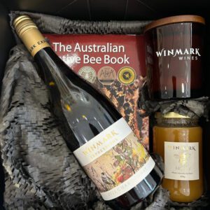 Winmark Gift Box 1 includes The Australian native bee Book, Candle, Honey, 1x Winmark Expressions 2022