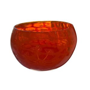 Glass Blown Sculpture #151 homeland murrine by Keith Rowe