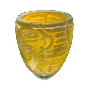 Glass Blown Sculpture #177 Portrait by Keith Rowe