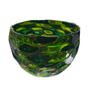 Glass Blown Sculpture #148 murrine block 1 Keith Rowe