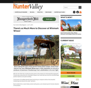 Your Huner Valley Article