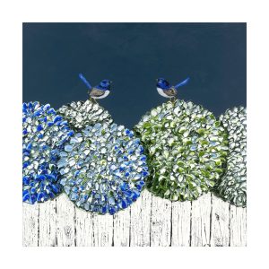 Love Birds Print by Felicia Aroney