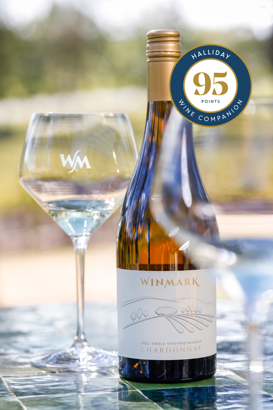 Winmark Single Vineyard Reserve 2022 awarded Halliday 95 rating