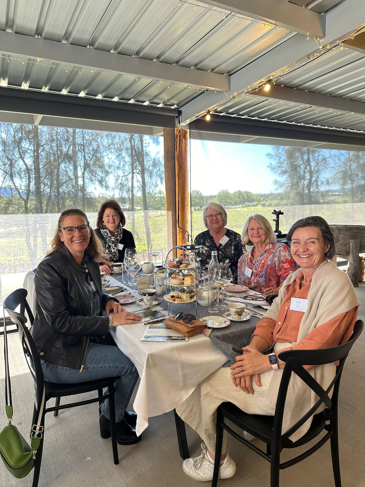 Isabel H Langtry high tea