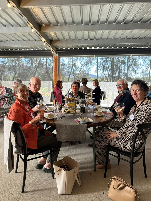 High tea at Winmark Wines