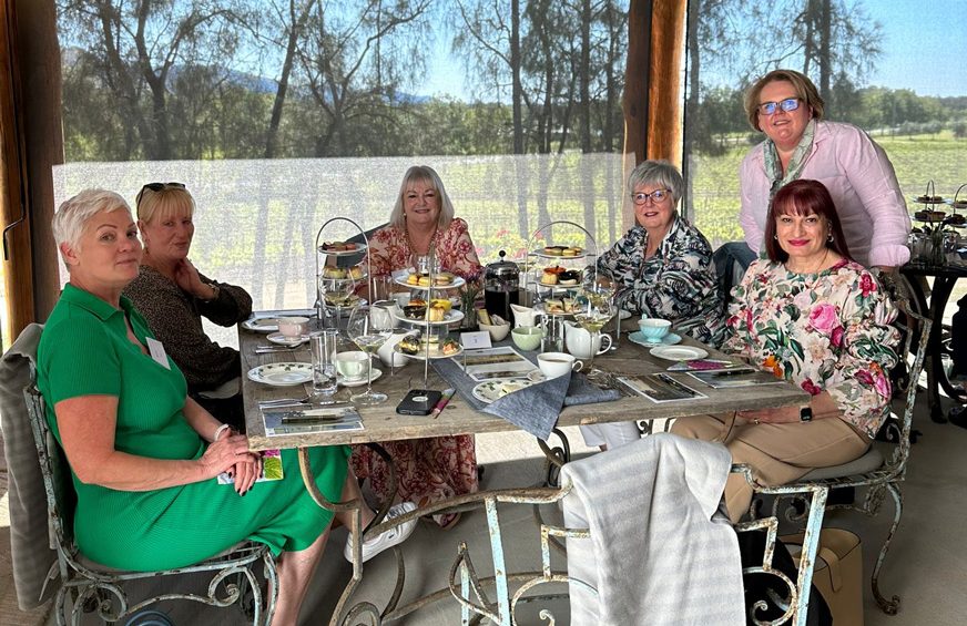 High tea at Winmark Wines