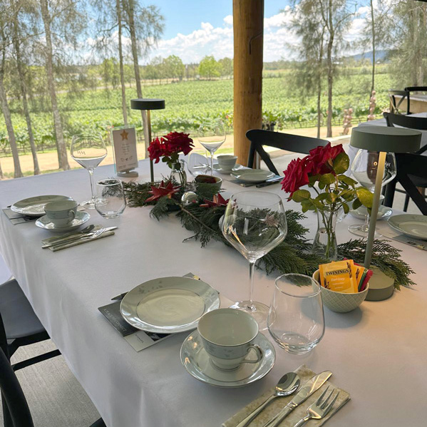 High tea at Winmark Wines