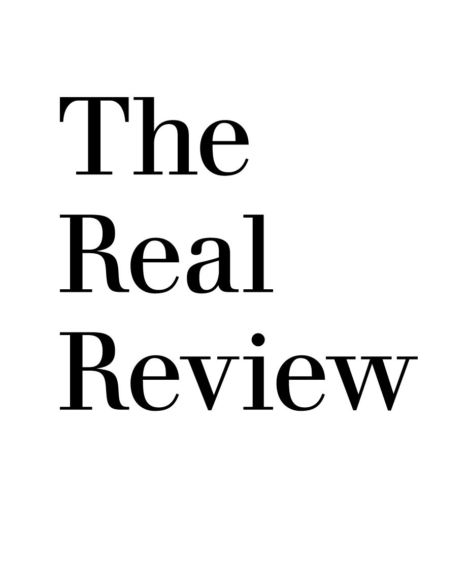 The Real Review logo