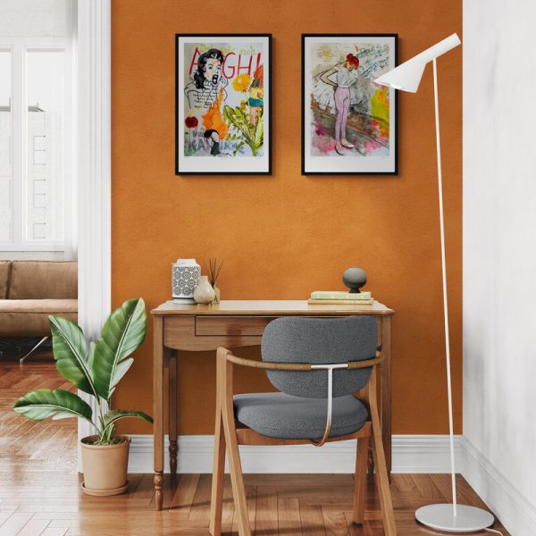 Child of a Daffodil and Dance my heart Giclee Print by Julie Bidstrup