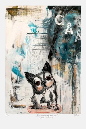 Bloody Annoying When It Rains Sideways Giclee Print by Julie Bidstrup