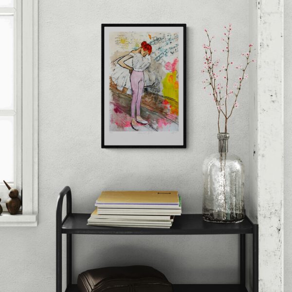 Dance my heart Giclee Print by Julie Bidstrup