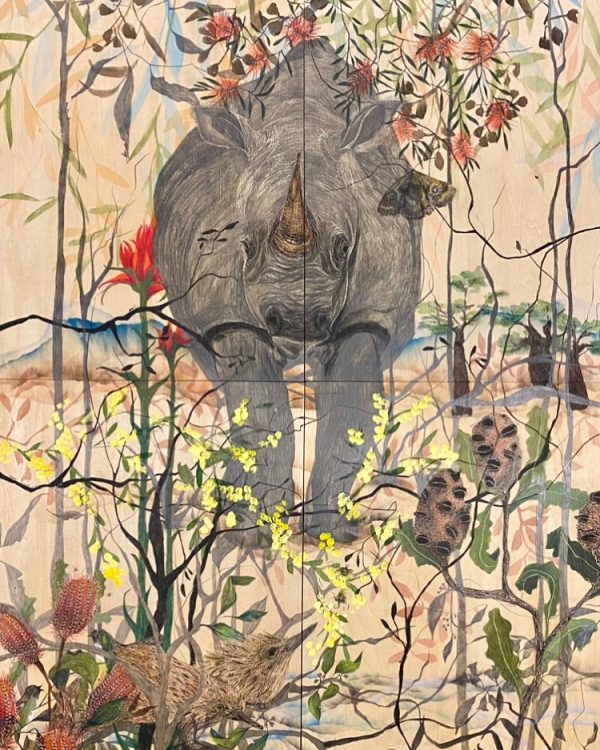 Love me tender artwork by Julianne Ross Allcorn