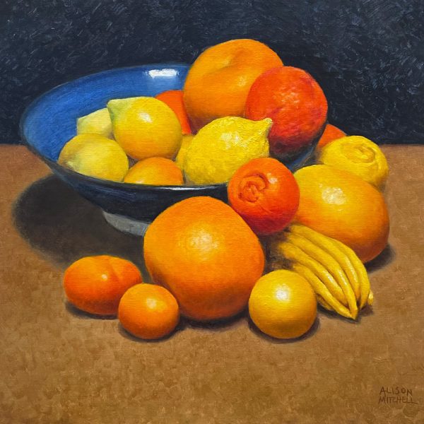 Assorted Citrus painting by Alison Mitchell