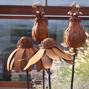 Sculpture "Echinacea" by Michael Ferris
