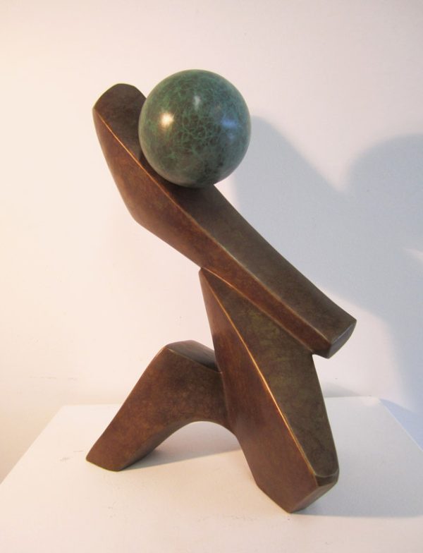 Edge of Tomorrow Sculpture by Jenny Green currently being exhibited at Winmark Wines